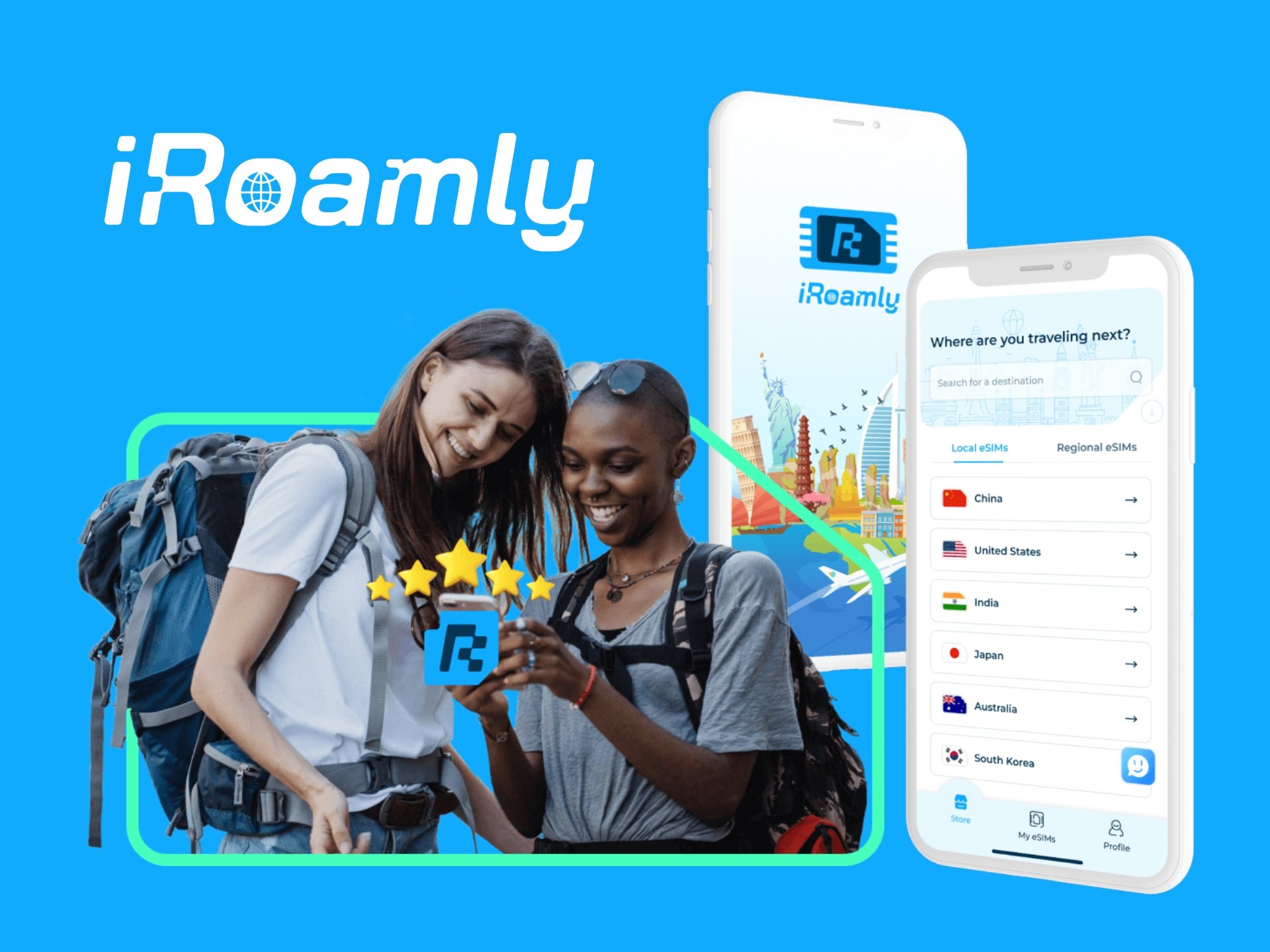 Iroamly Esim优惠促销活动图像