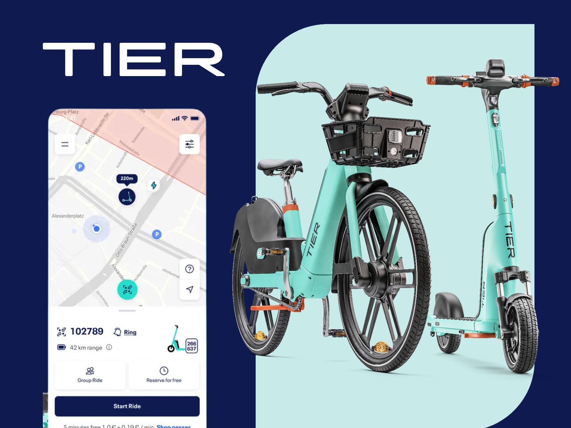 Tier Ebike滑板车的折扣促销图片