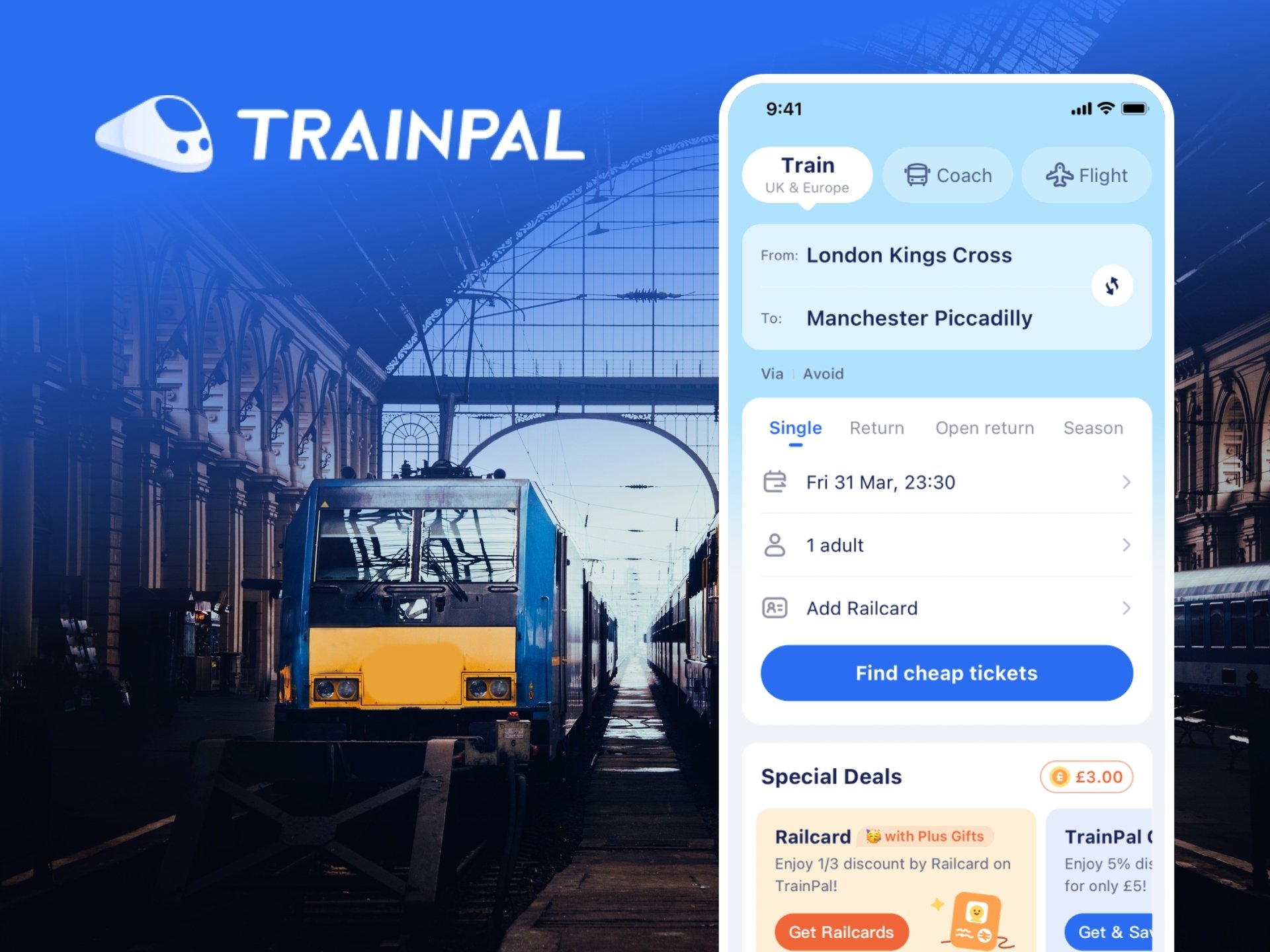 Trainpal的新优惠和促销 - 特别优惠