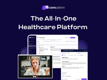 Carepatron折扣/促销活动的宣传海报