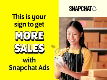 Snapchat Ads Snapchat For Business 折扣/促销图像