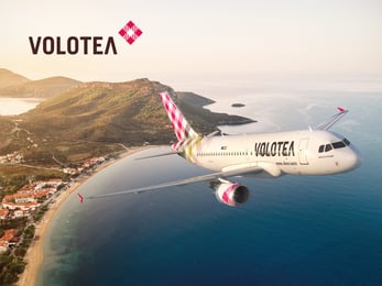 Volotea品牌的优惠促销活动海报